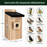 NistBlick™ – Smartes Kamera-Vogelhaus mit Solarbetrieb