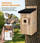 NistBlick™ – Smartes Kamera-Vogelhaus mit Solarbetrieb